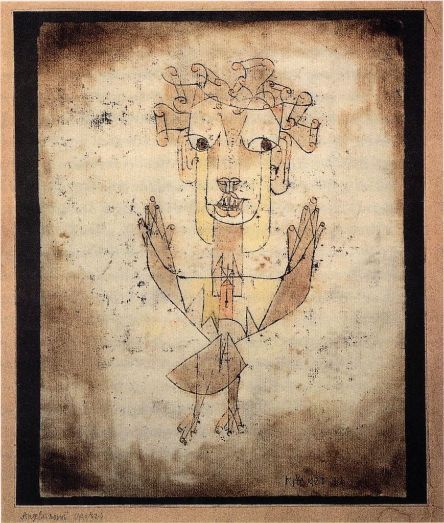 Paul Klee - Angelus Novus - 1920 - Bild: public domain