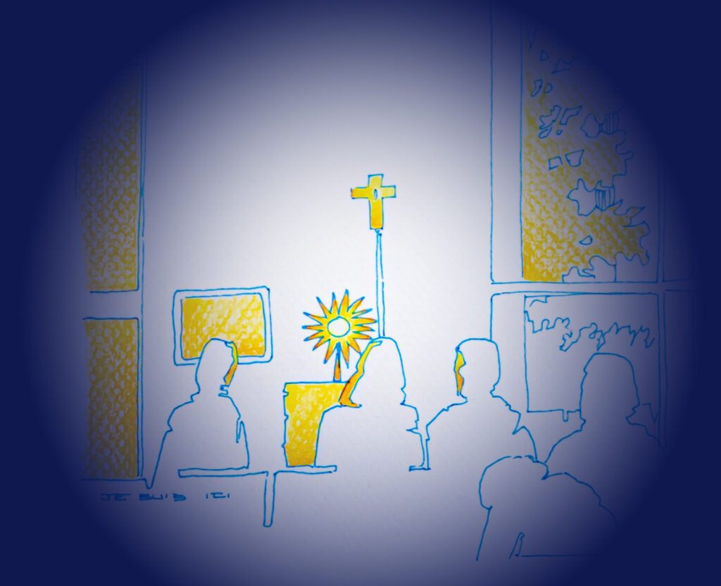 Eucharistische Anbetung am Gründonnerstag