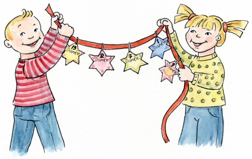 Adventsbasteln der Jugend für Kinder