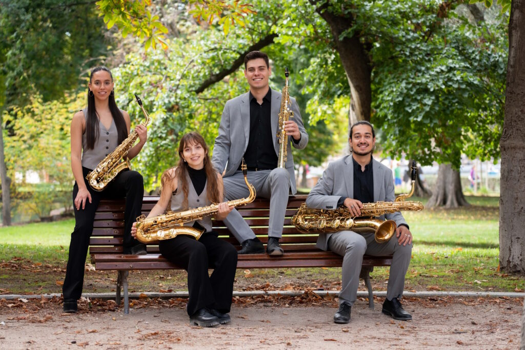 Saxophonkonzert des Synthese Quartets