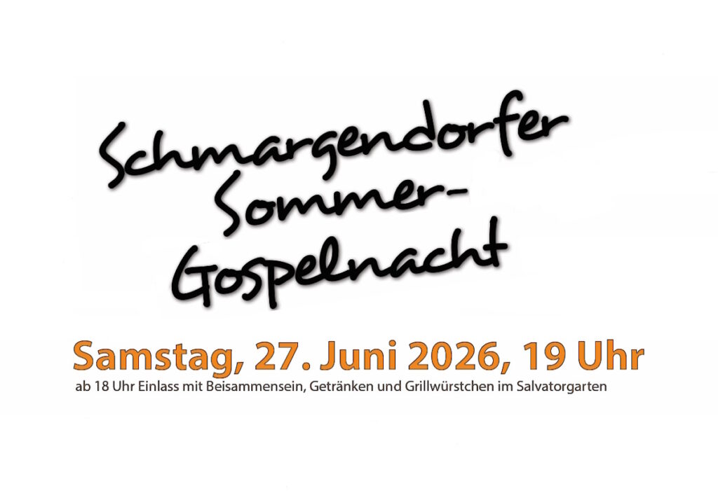 Schmargendorfer Sommer-Gospelnacht 2026