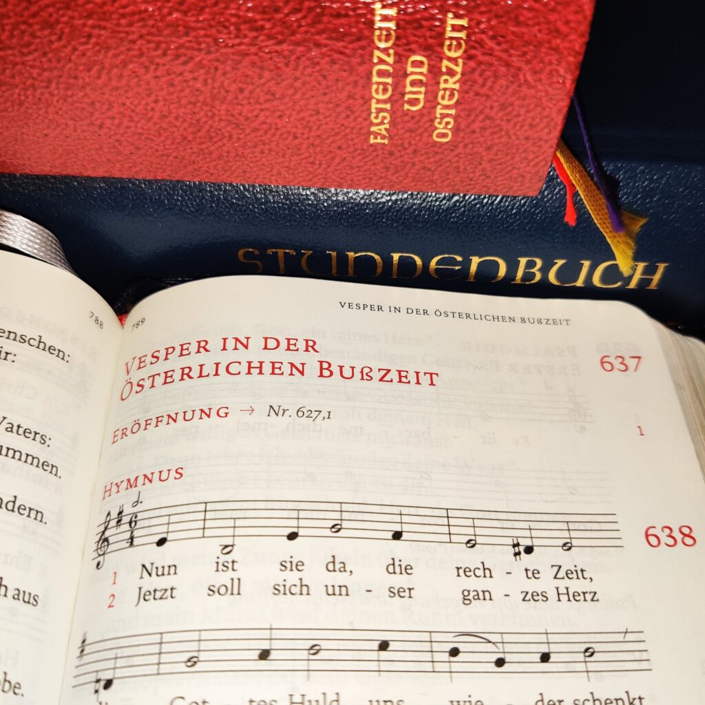 Einladung zur wöchentlichen Vesper in der Fastenzeit